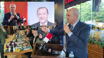 NUMAN KURTULMUŞ;”BU SEÇİM TÜRKİYE’NİN ÖNÜMÜZDEKİ YÜZYILINI BELİRLEYECEK BİR SEÇİMDİR”