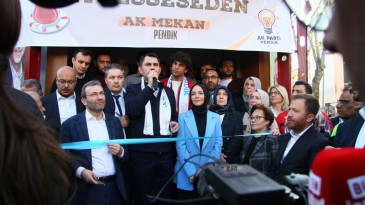 BAKAN MURAT KURUM ÇAYLAR BİZDEN SOHBET SİZDEN AK MEKAN PENDİK’İ HİZMETE AÇTI