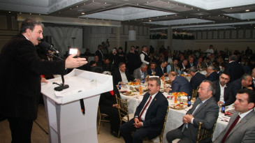 HÜSAMETTİN ELÇİ BBP GENEL BAŞKANI MUSTAFA DESTECİYİ MEKANINDA AĞIRLADI