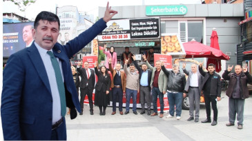 MHP Milletvekili Adayı Murat Şahin’den Lokma İkramı