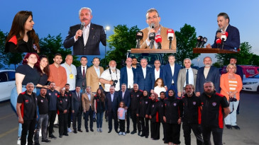 TBMM BAŞKANI ŞENTOP, PENDİK’TE SİVİL TOPLUM KURULUŞLARI AFET DAYANIŞMA PROGRAMI’NDA KONUŞTU