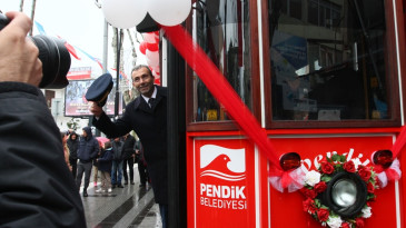 Artık Pendik’in Nostaljik Tramvayı Var
