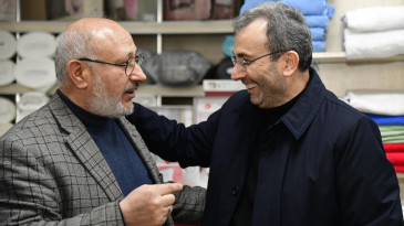 Başkan Ahmet Cin’in yoğun seçim mesaisi sürüyor
