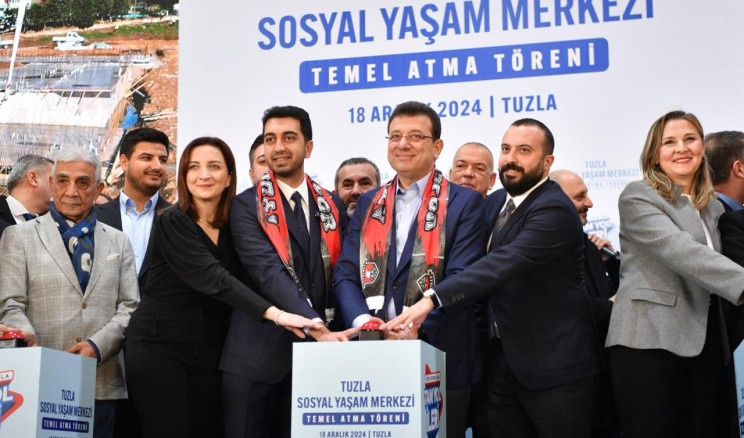 Tuzla Sosyal Yaşam Merkezi’nin Temel Atma Töreni gerçekleşti