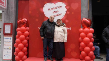 Kartal’da 14 Şubat Sevgililer Günü Kutlandı