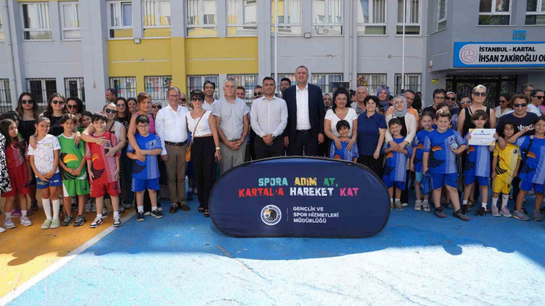 KARTAL BELEDİYESİ YAZ SPOR OKULU İLK DÖNEM ÖĞRENCİLERİ SERTİFİKALARINI ALDI