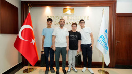 Başkan Ahmet Cin, Pendikli LGS Şampiyonlarını Ağırladı