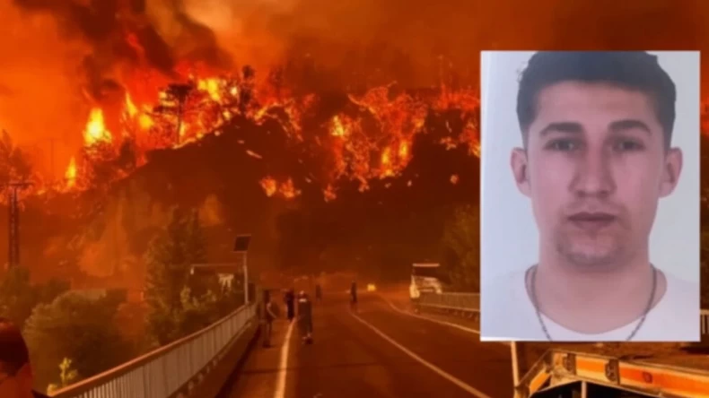 Orman yangınına giden arazöz uçuruma yuvarlandı; 1 şehit, 5 yaralı