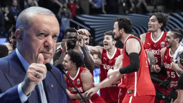 Cumhurbaşkanı Erdoğan’dan A Milli Basketbol Takımımıza tebrik mesajı