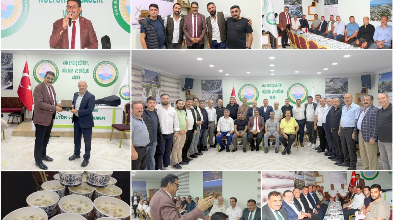 Van Erciş Eğitim, Kültür ve Sağlık Vakfı’ndan Anlamlı Dayanışma Gecesi