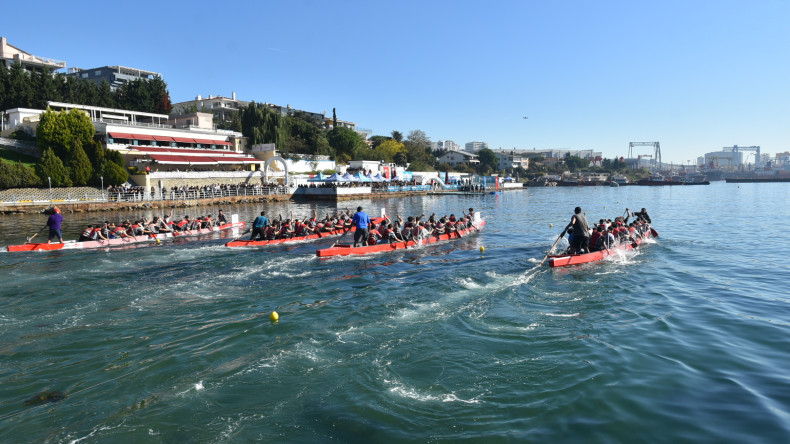 Pendik Belediyesi Dragon Bot Yarışları Gerçekleşti