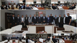 PENDEF Yönetiminden İlçe Milli Eğitim Müdürü Ertan Saygın’a 24 Kasım Öğretmenler Günü Ziyareti