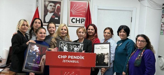 CHP PENDİK KADIN KOLLARI BAŞKANLIĞI’NDAN 5 ARALIK ÇIKIŞI:TÜRKİYE EŞİTLİKTE AVRUPA’NIN SONUNCUSU”
