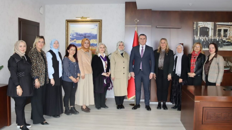Pendik Kent Konseyi Kadın Meclisi’nden Kaymakam Mehmet Yıldız’a Ziyaret