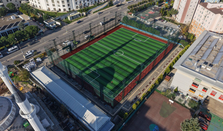 Yenişehir Ampute Futbol Sahası’nda Son Rötuşlar Yapılıyor