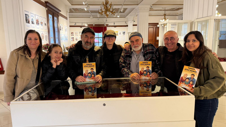 Çizgi Roman Okulu Sergisi Açıldı