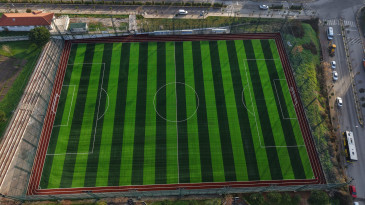 Güllübağlar Antrenman Sahası Hizmete Girdi