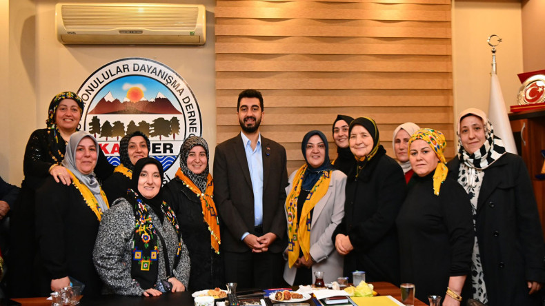 Başkan Bingöl’den komşu ve dernek ziyaretleri