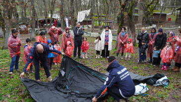 Tuzlalı çocuklar İzcilik Haftası’nda doğayla buluştu
