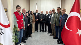 Pendik Rizeliler Derneği’nden Kızılay’a Nezaket Ziyareti