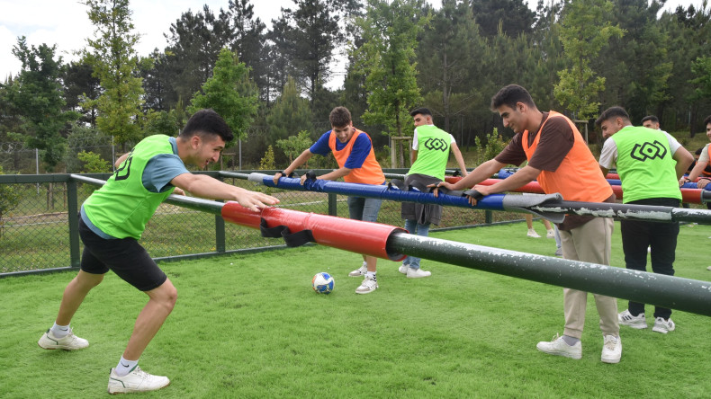 Başkan Ahmet Cin sözünü tuttu, liseli öğrenci Gençlik Kampı’nda ağırlandı