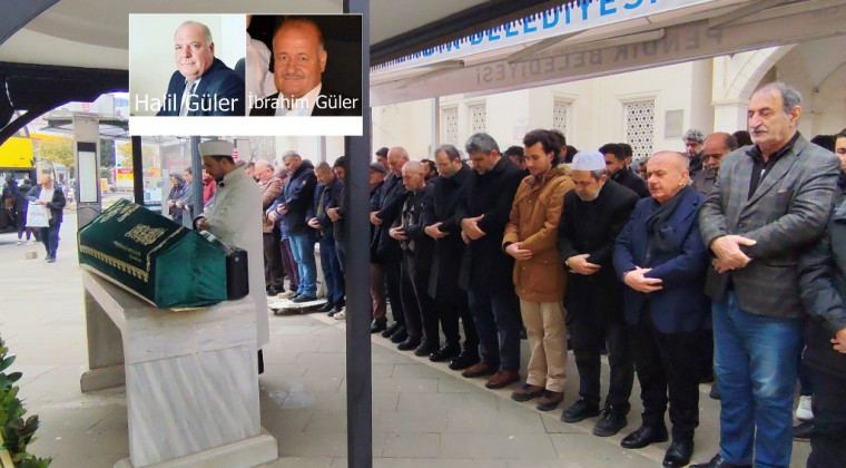 Gazeteci Halil Güler Kardeşini Son Yolculuğuna Uğurladı