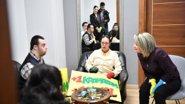 Tuzla Belediyesi Down sendromlu bireyleri ağırladı