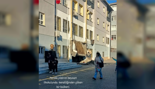 Kaynarca’da Okulda Korkutan Olay: Yıldırım Bayezid İlkokulu’nda Çökme