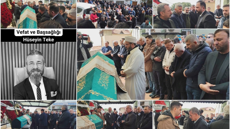 İş İnsanı Hüseyin Teke Gözyaşlarıyla Son Yolculuğuna Uğurlandı