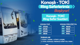 Tuzla Belediyesi’nden Konaşlı TOKİ ve çevresine ücretsiz ring hizmeti