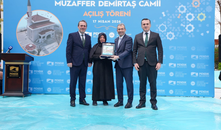 “Muzaffer Demirtaş Camii” Törenle İbadete Açıldı