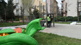 Esenyalı Cuma Dağ Parkı Yenileniyor