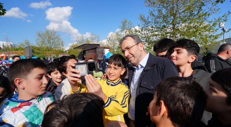 “23 Nisan Çocuk Şenliği” Pendik Millet Bahçesi’nde Düzenlendi