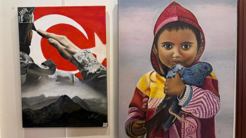 Pendik’te “Frekans” Yağlı Boya Resim Sergisi Sanatseverlerle Buluştu