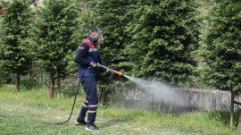 Sivrisineklere Karşı İlaçlama Başladı