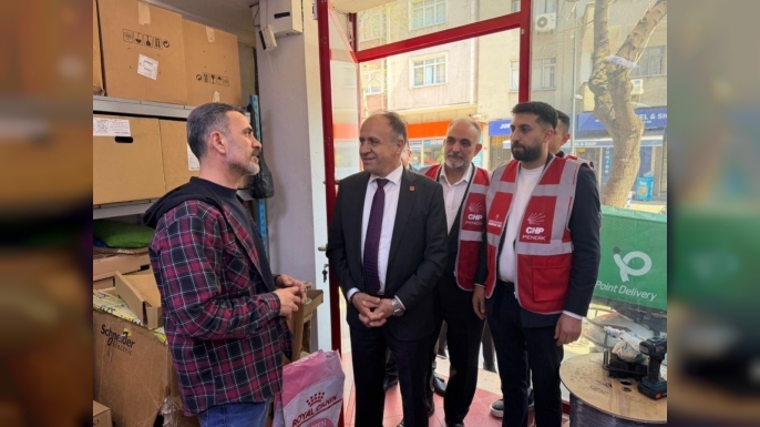 CHP Pendik’ten Çamçeşme Mahallesi’nde Esnaf Ziyareti