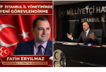 FATİH ERYILMAZ MHP İSTANBUL İL YÖNETİM KURULU ÜYELİGİ GÖREVİNE GETİRİLDİ
