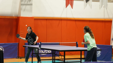 Masa tenisi turnuvasında ödüller sahiplerini buldu