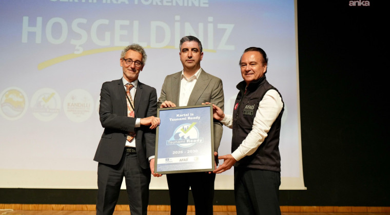 KARTAL, UNESCO’DAN ‘TSUNAMİYE HAZIR KENT’ SERTİFİKASI ALAN İKİNCİ İLÇE OLDU