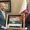 Bilal Erdoğan ile Ahmet Cin Bir Araya Geldi