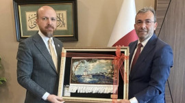 Bilal Erdoğan ile Ahmet Cin Bir Araya Geldi