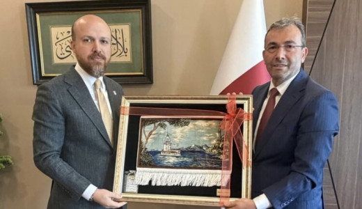 Bilal Erdoğan ile Ahmet Cin Bir Araya Geldi