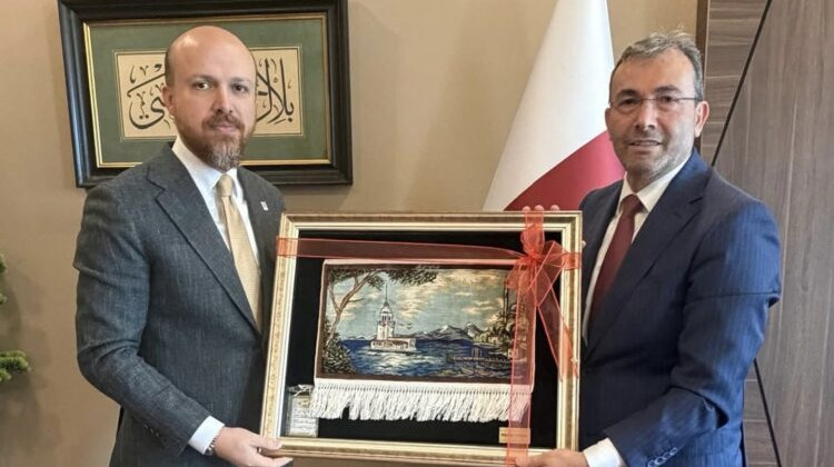 Bilal Erdoğan ile Ahmet Cin Bir Araya Geldi