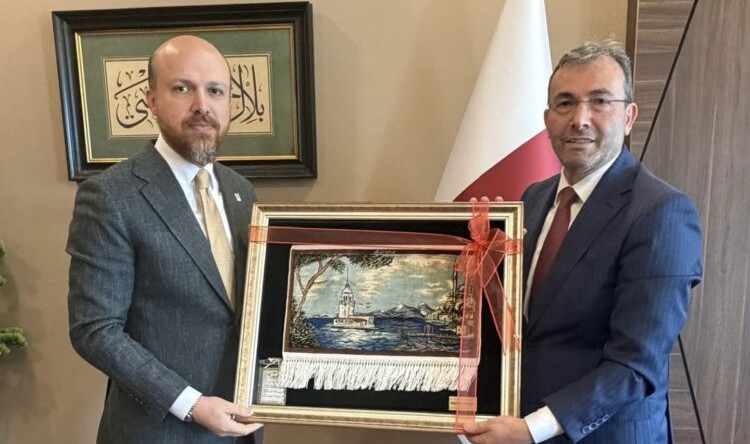 Bilal Erdoğan ile Ahmet Cin Bir Araya Geldi