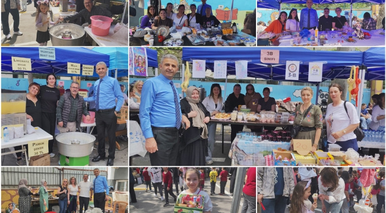 Atatürk İlkokulu’nda Renkli Kermes Coşkusu