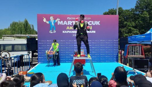 Martı Çocuk Akademisi Kapanış Programı’nda Gönüllerince Eğlendiler