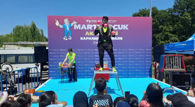 Martı Çocuk Akademisi Kapanış Programı’nda Gönüllerince Eğlendiler