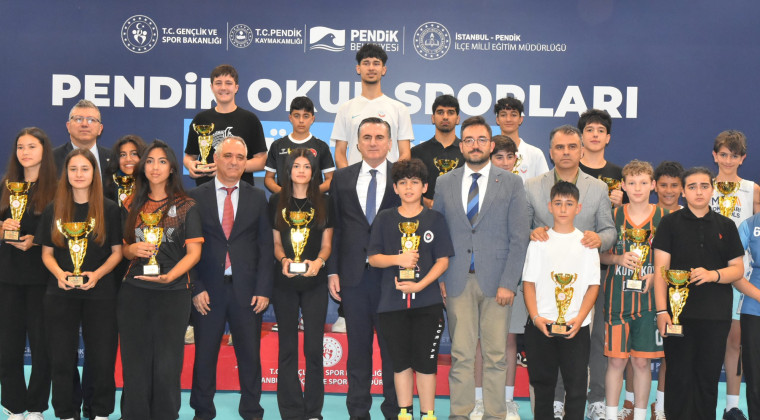 “Pendik Okul Sporları Ödül Töreni” Gerçekleştirildi