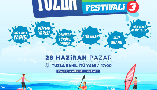 Tuzla Deniz Festivali 3 Başlıyor