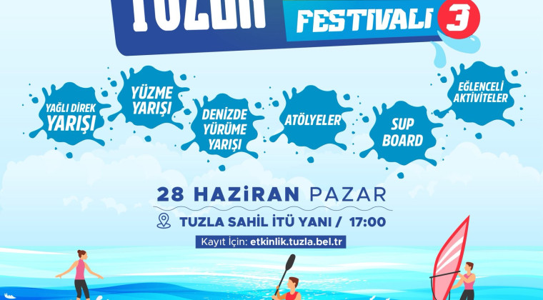 Tuzla Deniz Festivali 3 Başlıyor